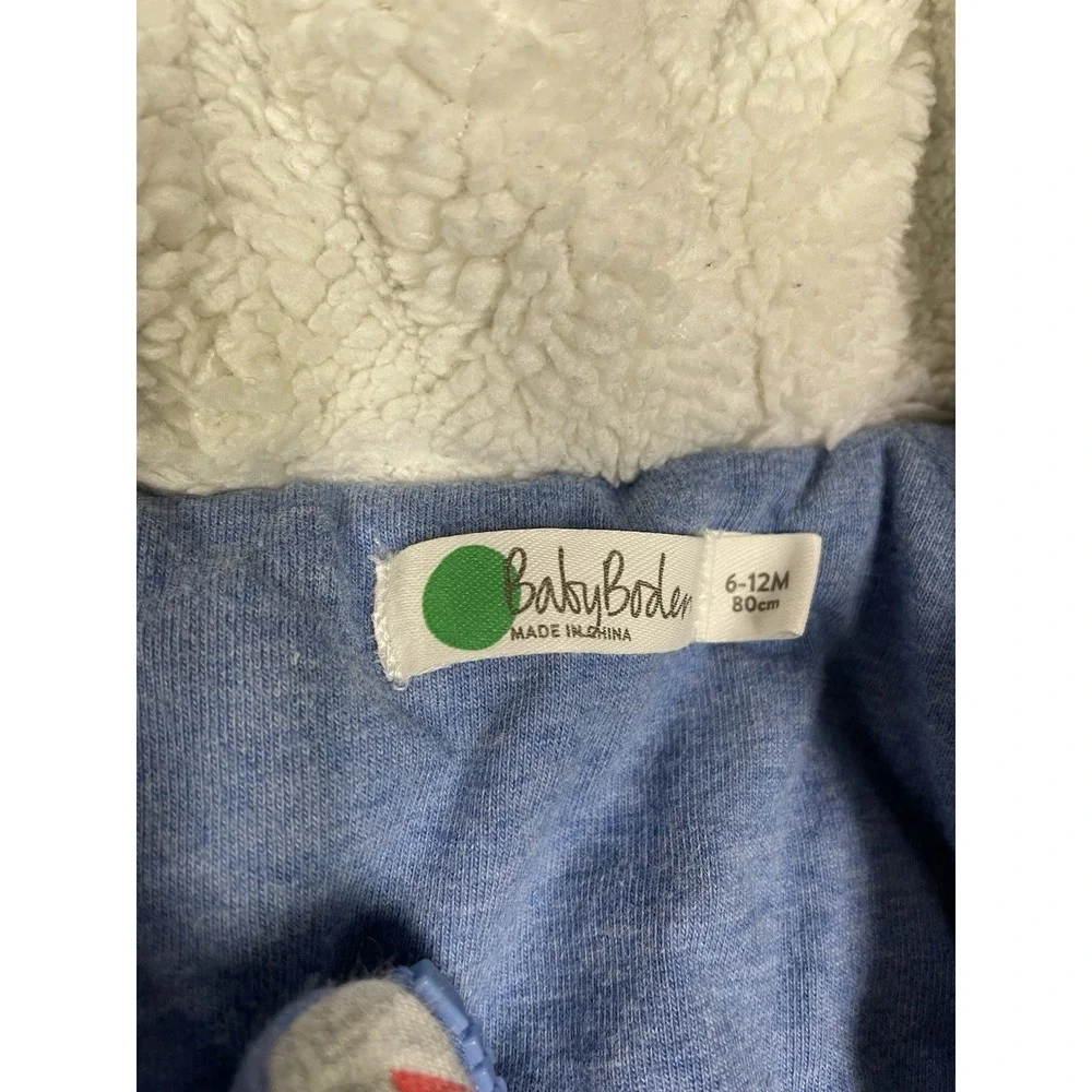 Baby Boden Prehistoric‎ Dino Soft Thick Bunting Hooded Zip Pram 6 - 12 M One Pc
